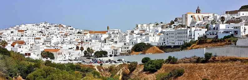 The famous Pueblos Blancos or White Villages of Andalucia, Spain