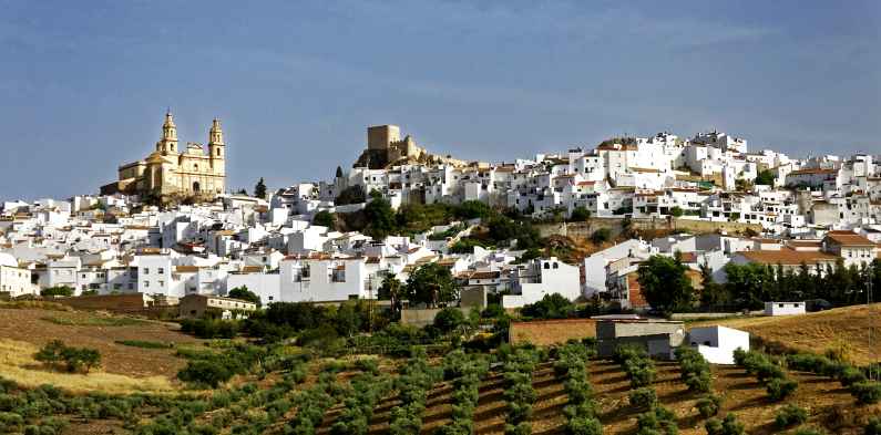 Pueblos Blancos (White Villages) of Andalucia, Spain