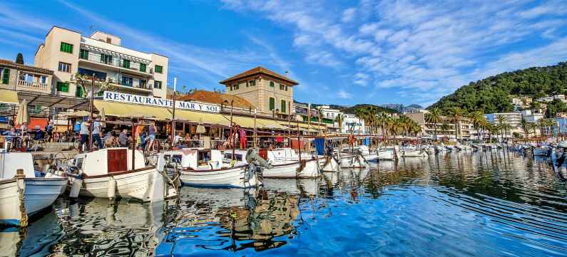 Port of Soller, Mallorca, Balearic Islands, Spain